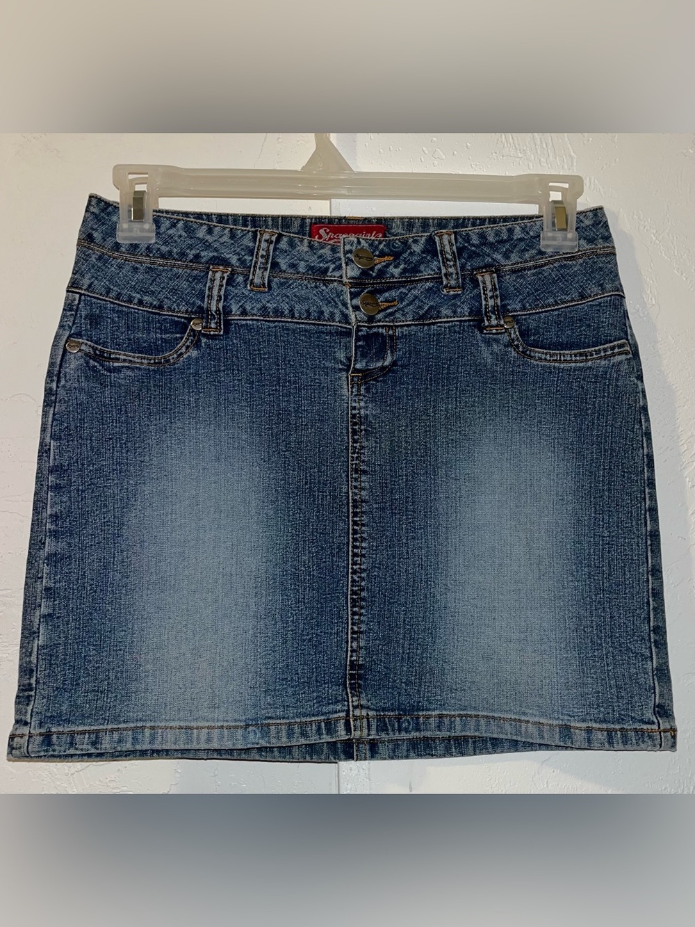 Vintage Y2K Spacegirls Denim Mini Skirt